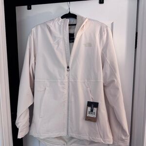 The North Face Size LG White Women's Shelbe Raschel